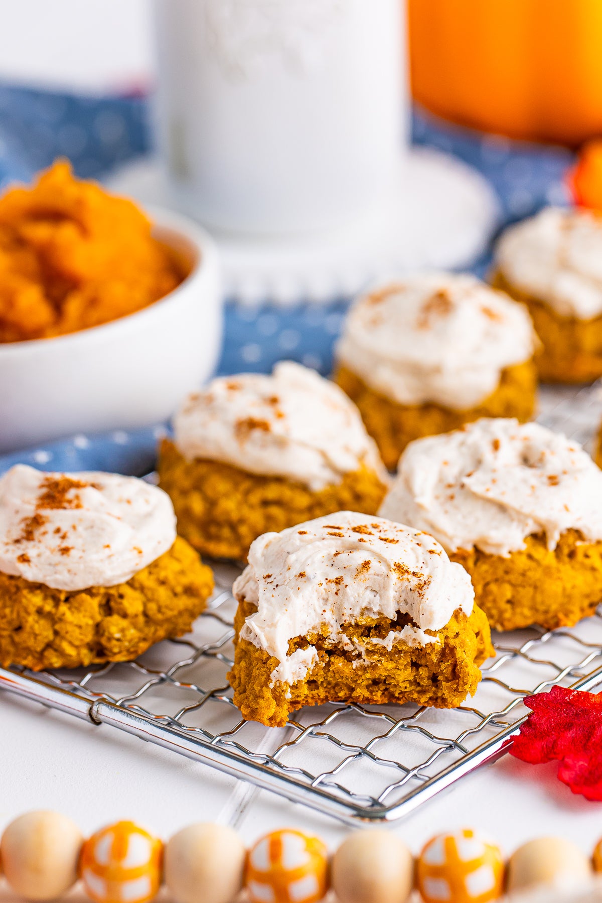 REDUCED Frosted Pumpkin Oatmeal Cookies SET 3